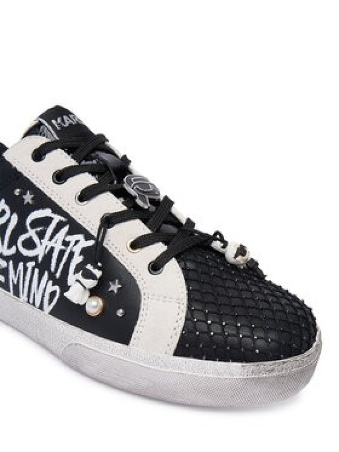 KARL LAGERFELD Sneakersy KL60116S Czarny