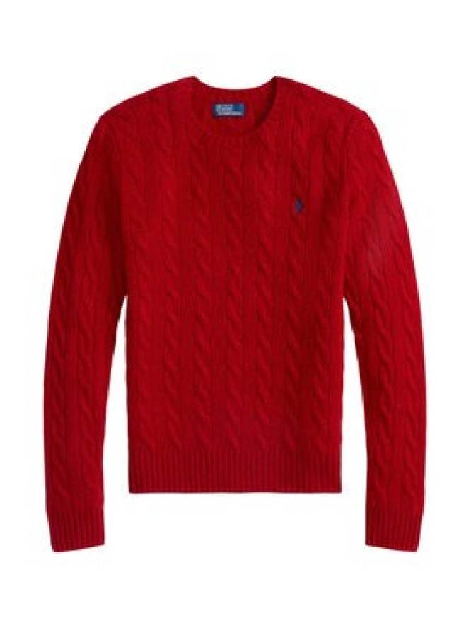 Polo Ralph Lauren Sweter 211971865013 Czerwony Slim Fit