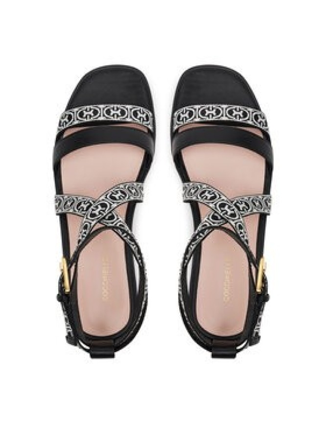 Coccinelle Sandały E4 SVR 18 03 01 Czarny