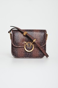 Torebka damska Love Box Bag Mini Pelle Stampa Lucertolina PINKO