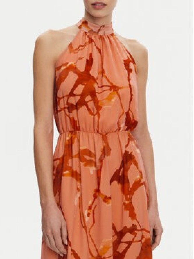 Artigli Sukienka wieczorowa ACAB001759 Pomarańczowy Regular Fit