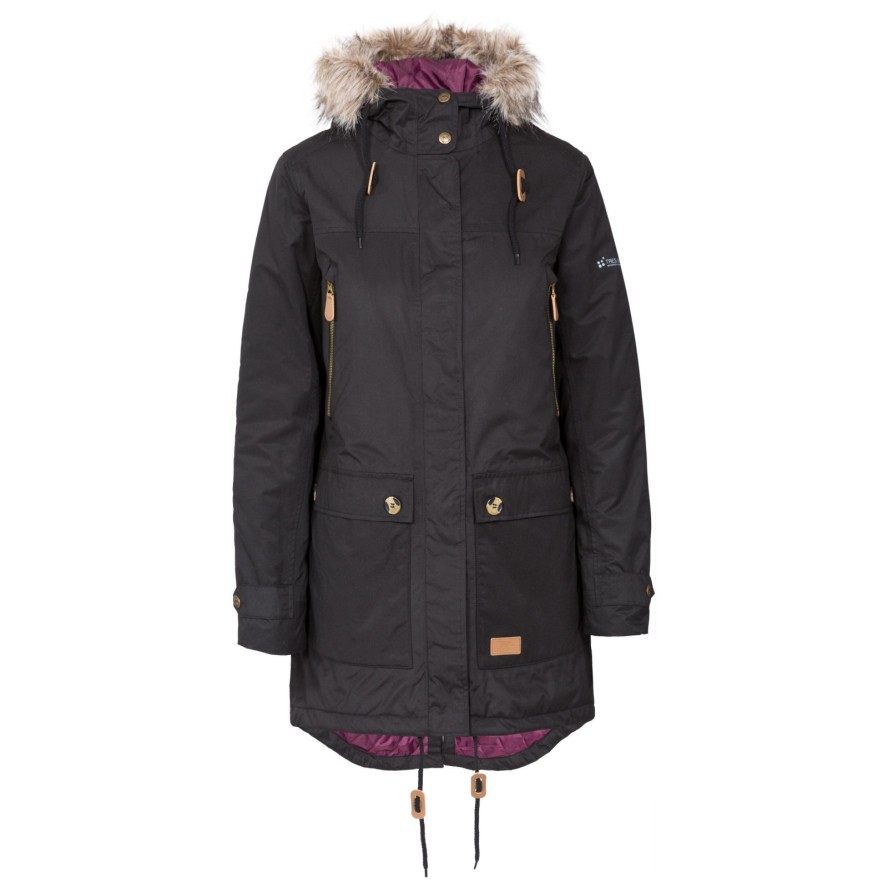 Trespass Clea - Kobieta Jkt Tp50 Czarna