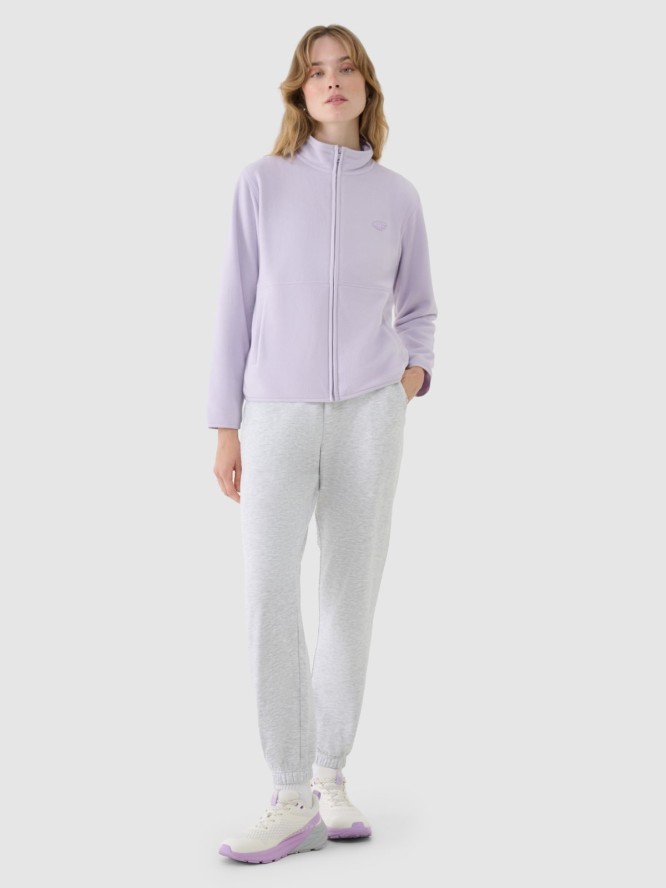 4F Polar regular ze stójką damski - fioletowy XS