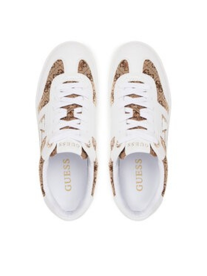 Guess Sneakersy FLTNC2 ELE12 Biały