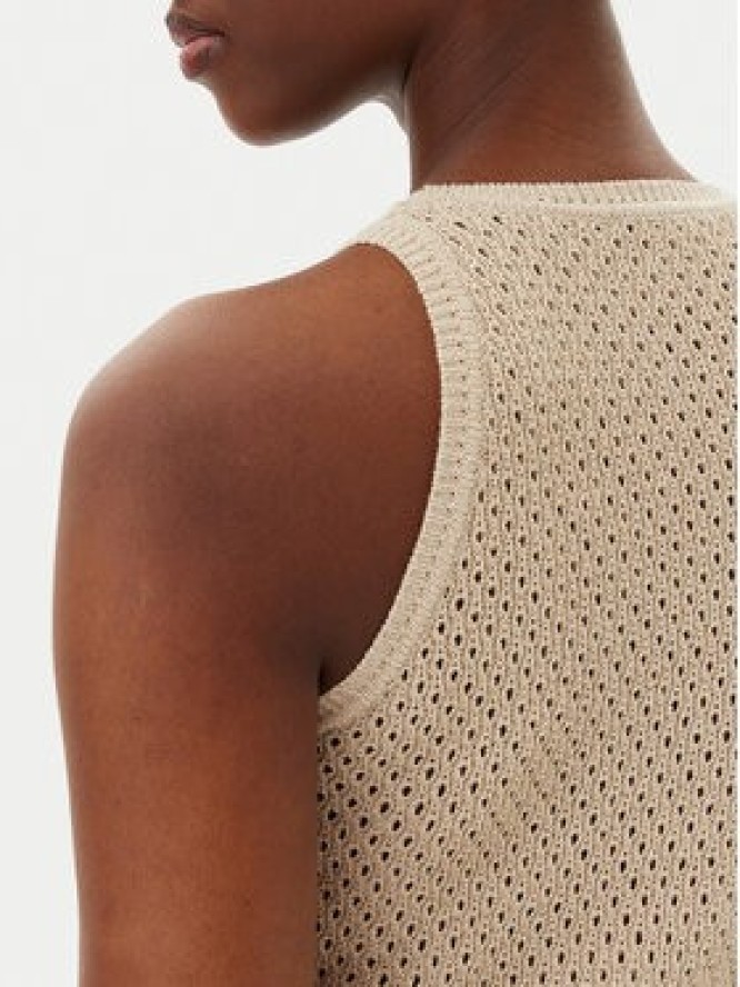 Marella Top Arak1 2513361112 Beżowy Slim Fit