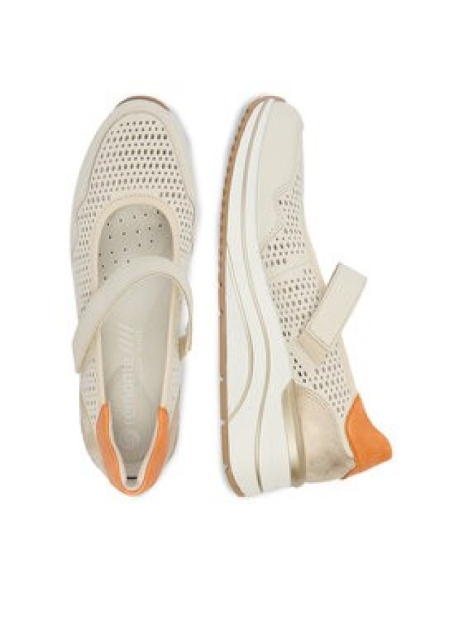 Remonte Półbuty CEO-D0T21-81 Beżowy