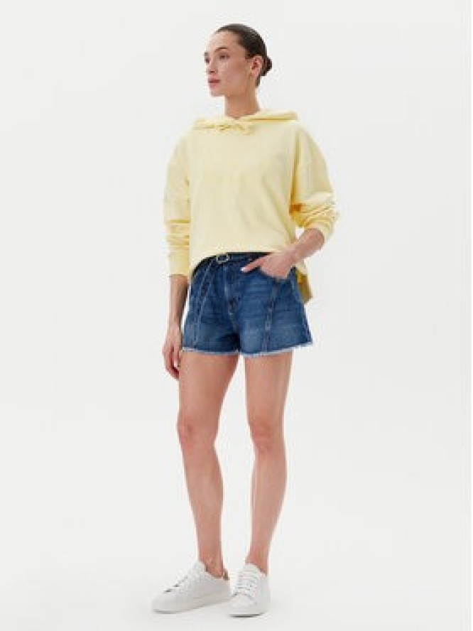 TWINSET Bluza 251TP2480 Żółty Regular Fit