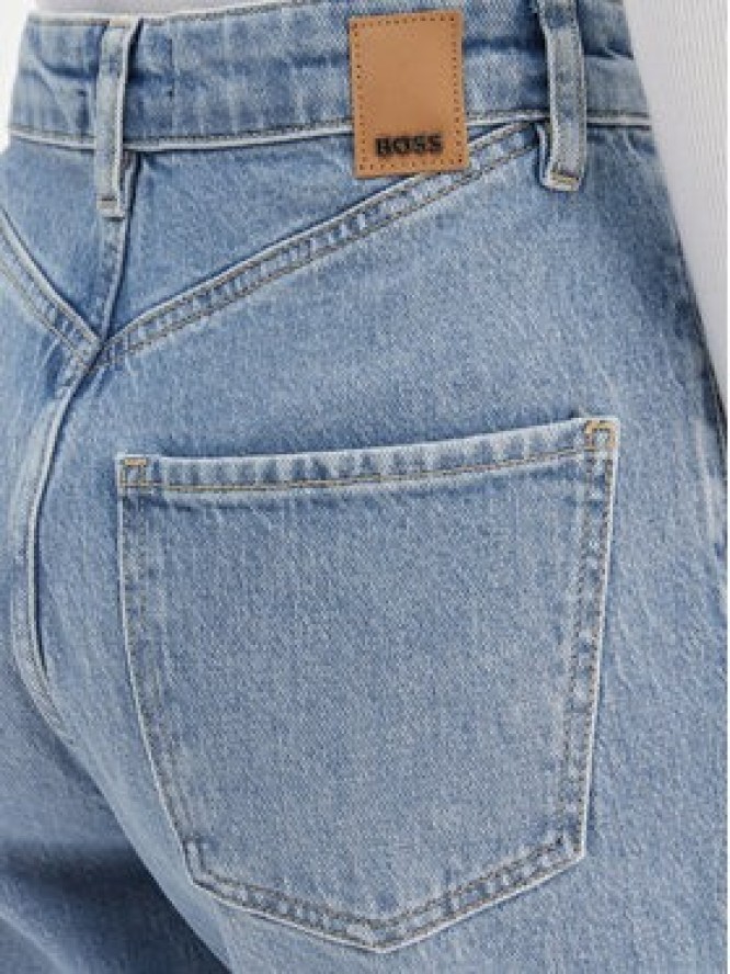 BOSS Jeansy Lyris 50552438 Niebieski Straight Leg