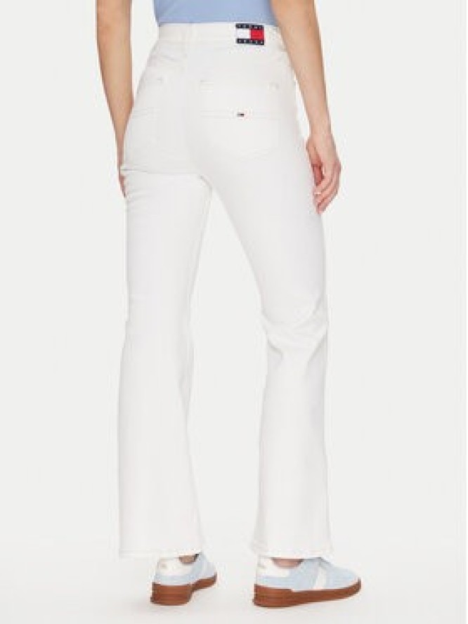 Tommy Jeans Jeansy Sylvia Hgh Flr Bg4293 DW0DW20032 Biały Regular Fit