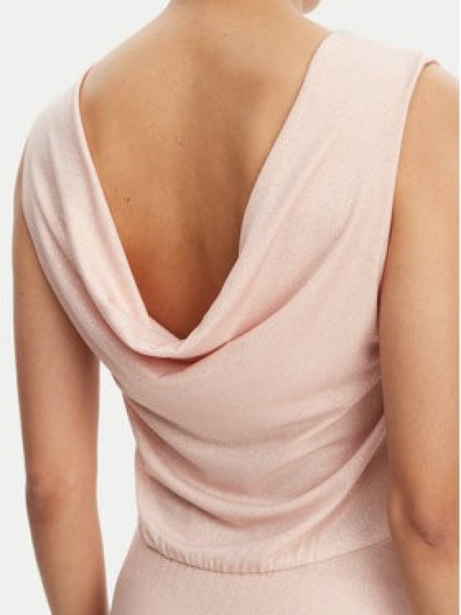 Rinascimento Sukienka wieczorowa CFC0122393003 Różowy Regular Fit