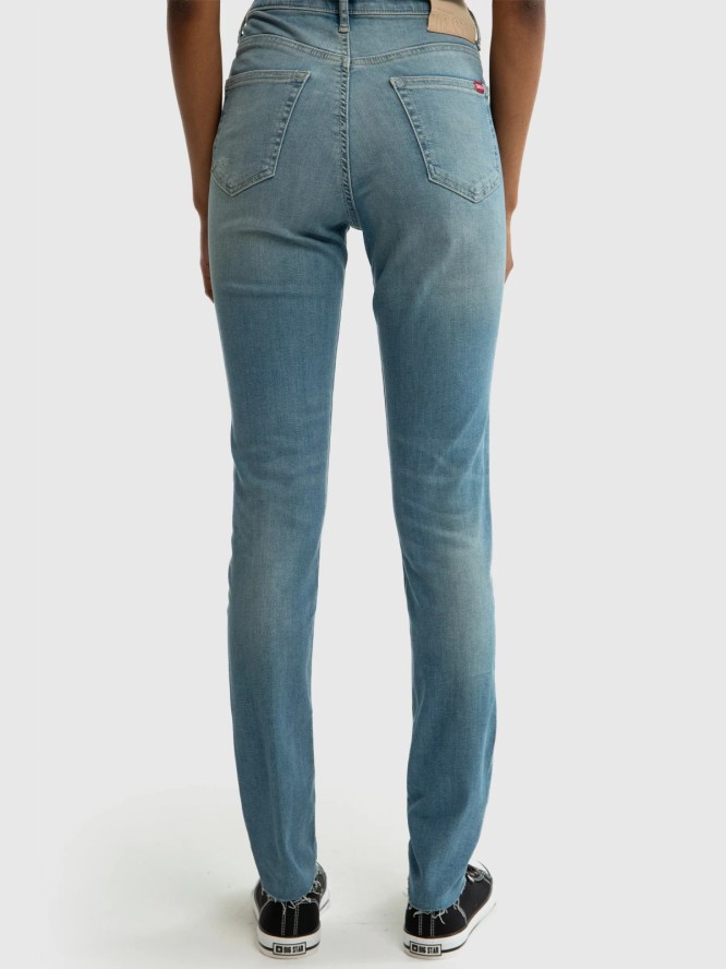 Jeansy damskie skinny niebieskie Adela 172