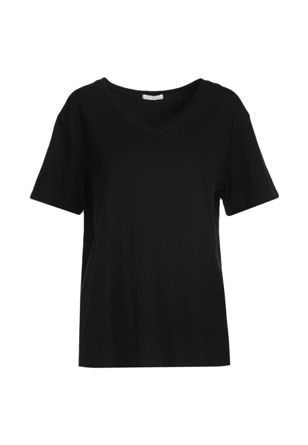 Czarny T-shirt Genilin