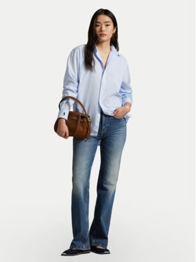 Polo Ralph Lauren Koszula 211968220002 Błękitny Oversize