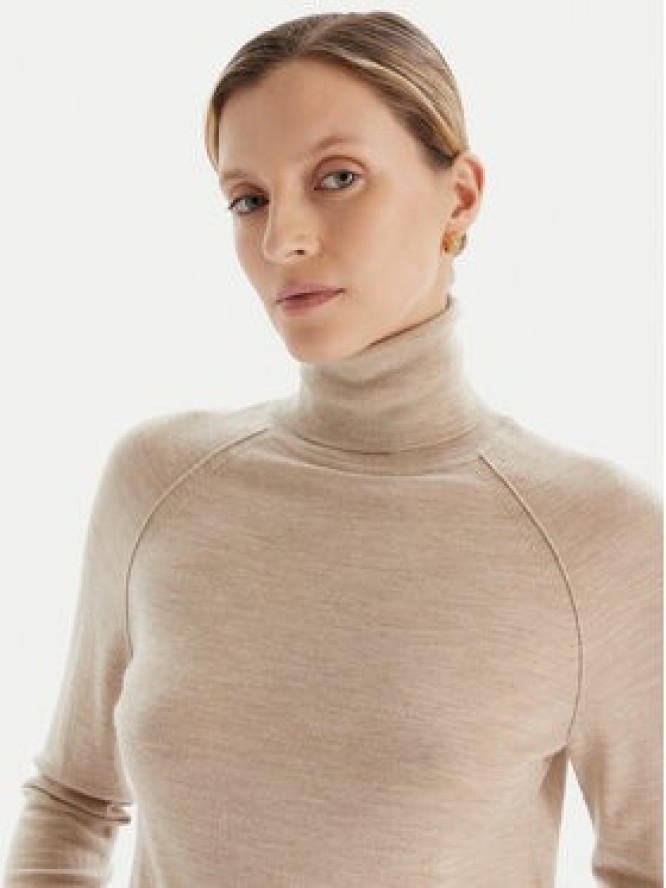 BOSS Golf Frizani 50548298 Beżowy Slim Fit