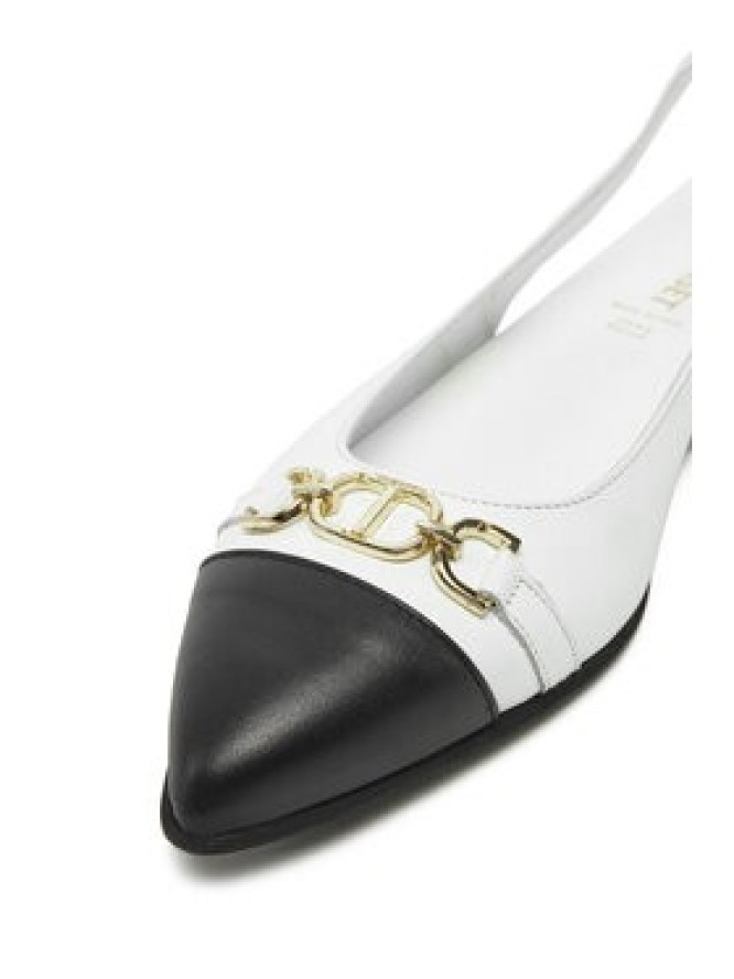 TWINSET Sandały 251GCJ026 Biały