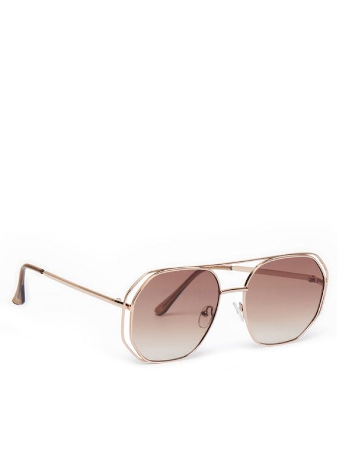 Aldo Okulary przeciwsłoneczne Areanwan 13935438 Złoty