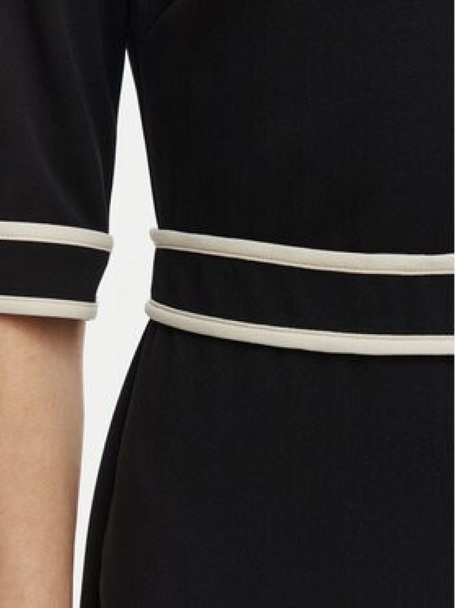 Rinascimento Sukienka koktajlowa CFC0127991003 Czarny Slim Fit