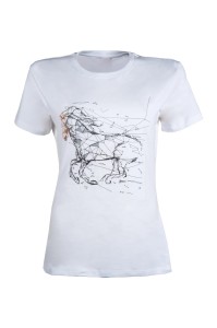 T-shirt damski HKM Geometrical Horse