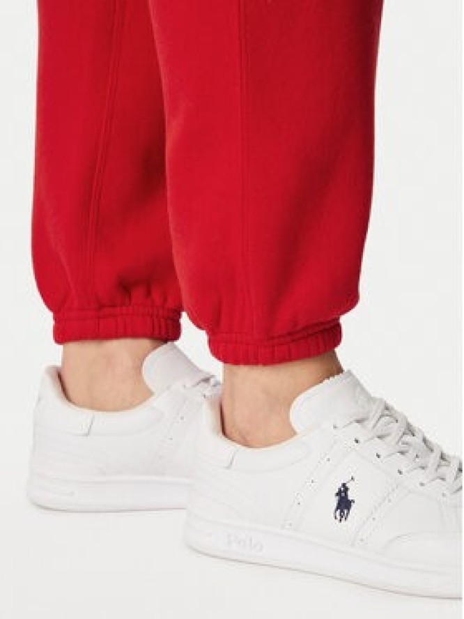 Polo Ralph Lauren Spodnie dresowe 211971700515 Czerwony Regular Fit