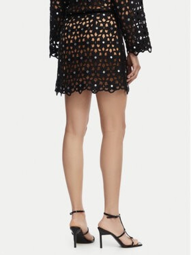 MICHAEL Michael Kors Spódnica mini MS670M4KNE Czarny Regular Fit