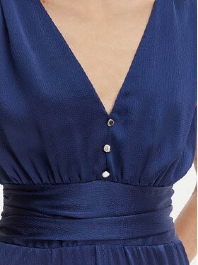 Morgan Sukienka wieczorowa 261-RSILVIA Granatowy Regular Fit