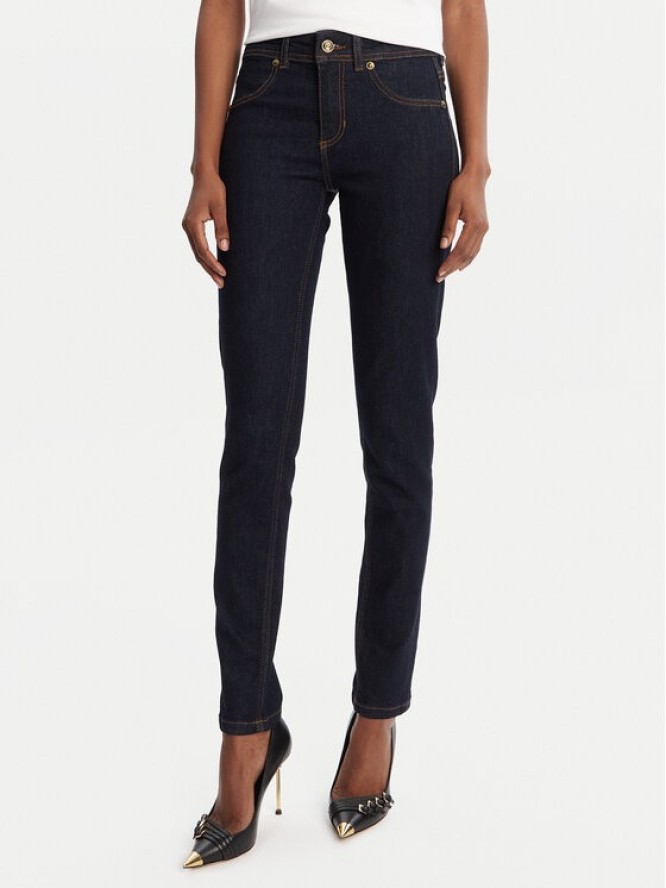 Versace Jeans Couture Jeansy 79HAB5J1 CDW02 Granatowy Tapered Fit