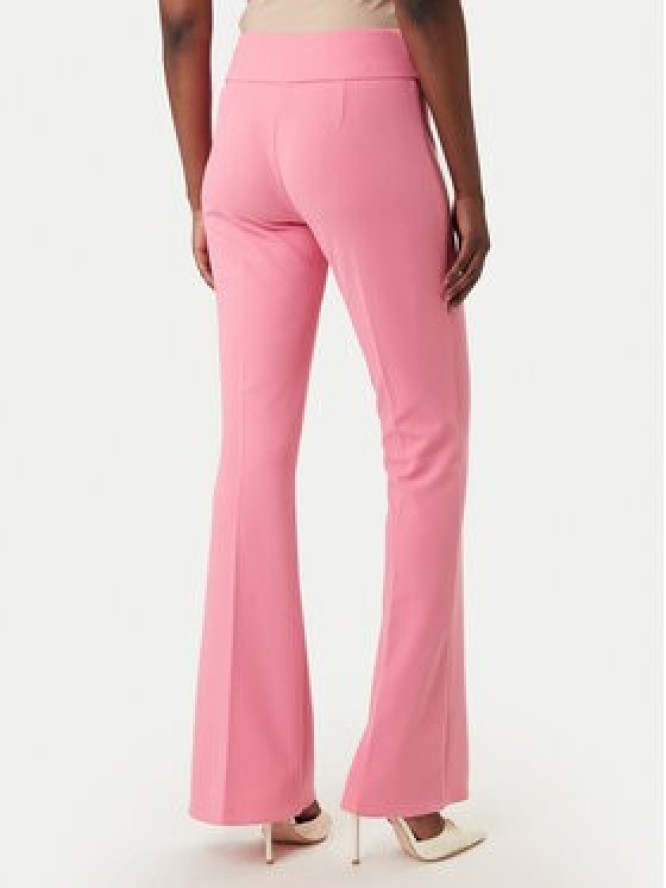 Rinascimento Spodnie materiałowe CFC0127875003 Różowy Straight Fit