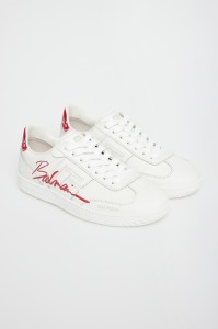 Sneakersy damskie skórzane BALMAIN