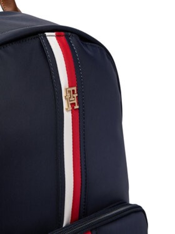 Tommy Hilfiger Plecak Popette Dome Backpack Corp AW0AW19243 Granatowy