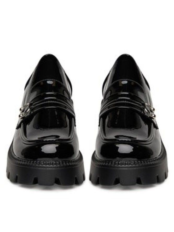 DeeZee Loafersy HLD-2016-1 Czarny