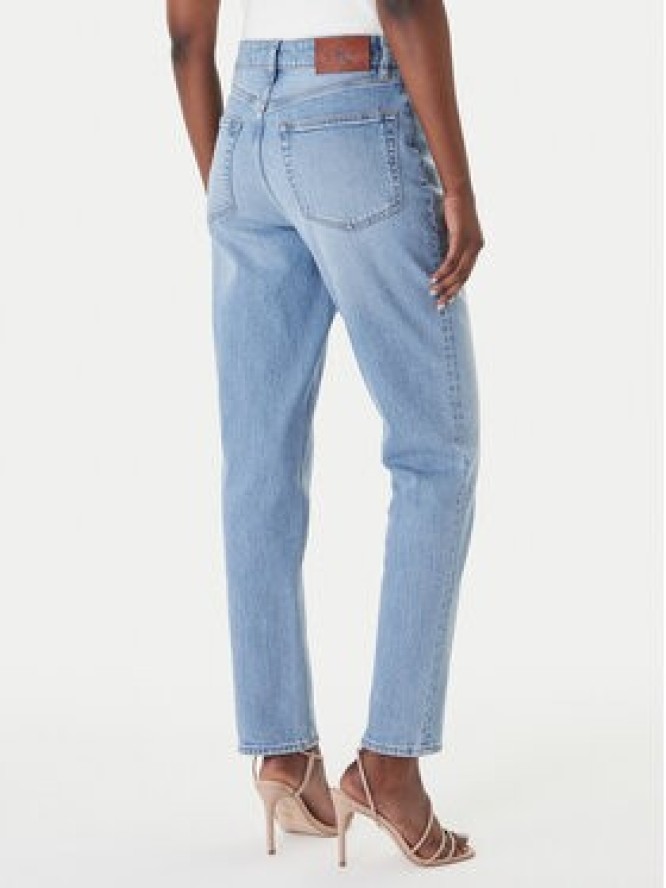 Calvin Klein Jeans Jeansy LV047E787G Niebieski Mom Fit