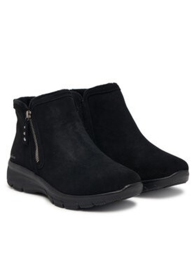 Skechers Botki Easy Going - Urban Zip 168188/BBK Czarny