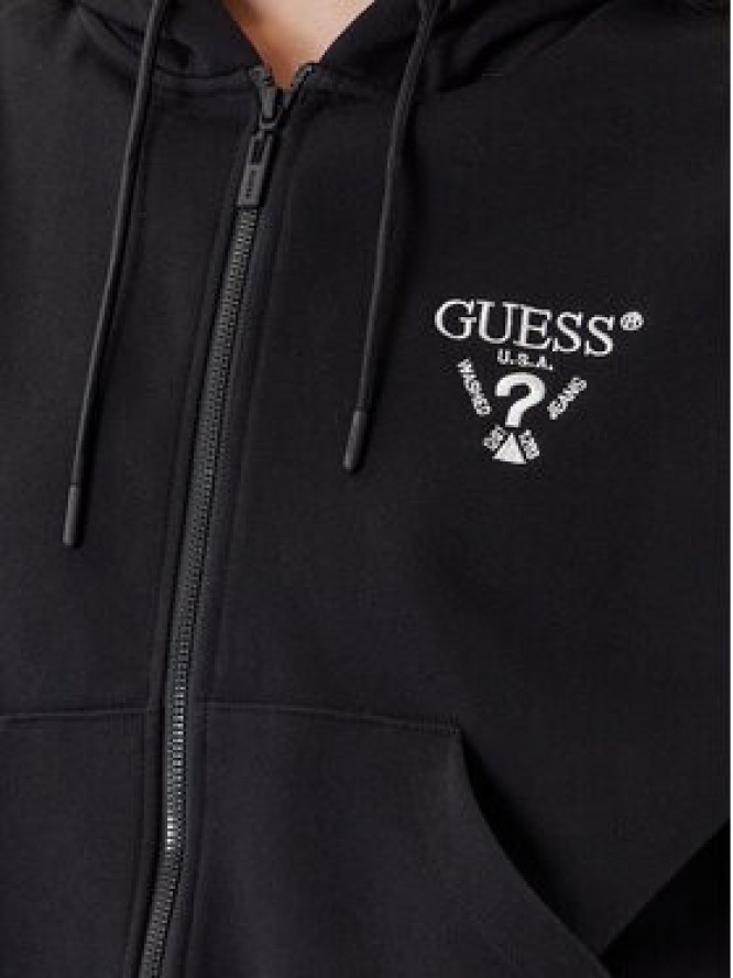Guess Bluza V5RQ20 KC3D2 Czarny Regular Fit