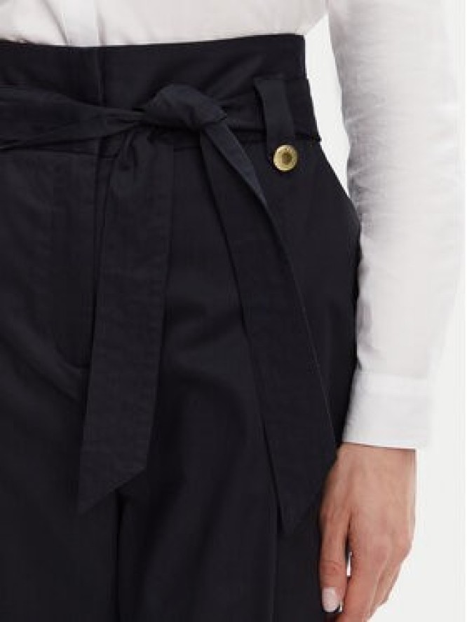 Barbour Spodnie materiałowe Elsie LTR0385NY99 Granatowy Wide Leg