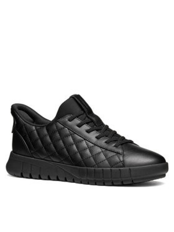 Geox Sneakersy D Flextride Plus D667SB 000BC C9999 Czarny