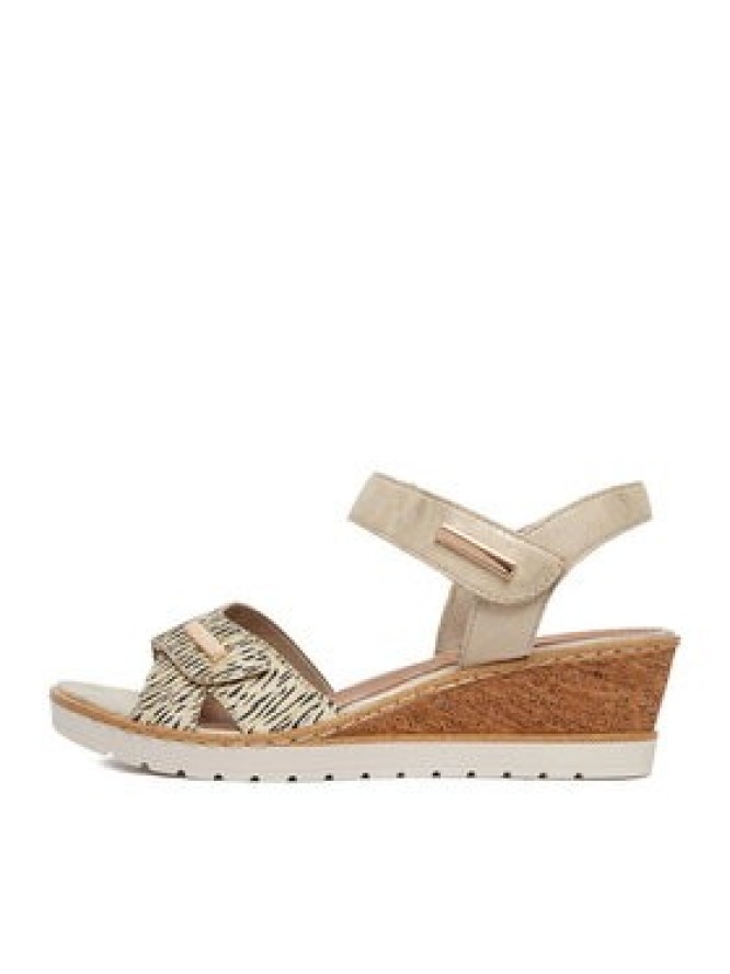 Remonte Sandały CEO-R6266-90 Złoty