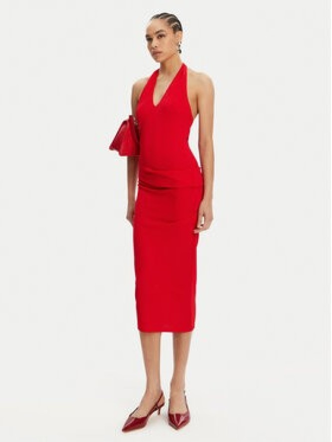 JACQUEMUS Sukienka koktajlowa 25E251DR232-1026 Czerwony Regular Fit