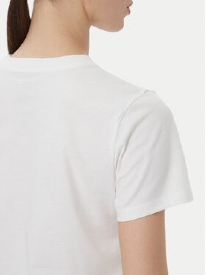 The North Face T-Shirt Evolution Simple Dome Slm NF0A8FX7 Biały Regular Fit