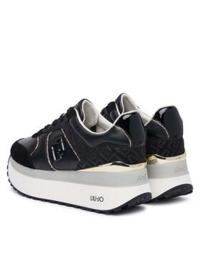 Liu Jo Sneakersy Maxi Wonder Plus 02 BF6009 PX900 Czarny