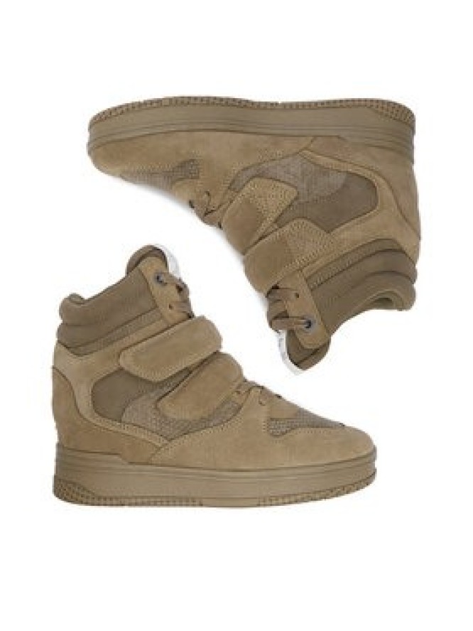 Guess Jeans Sneakersy EO-GUJ1010 Khaki