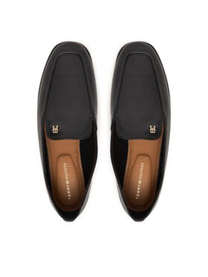 Tommy Hilfiger Lordsy Th Leather Loafer FW0FW09319 Czarny