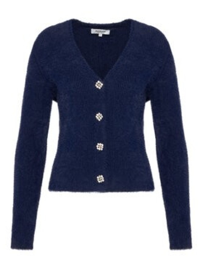 Morgan Kardigan 252-MCLEMI Granatowy Regular Fit