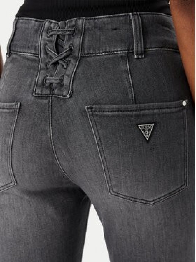 Guess Jeansy W6RA3I D6921 Szary Wide Leg