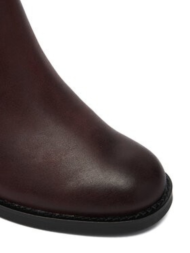 Clarks Botki Chamberly Top 26182864 Bordowy