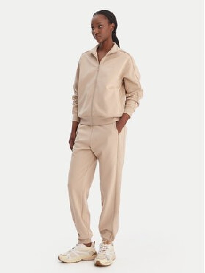 Guess Bluza V5BQ15 KCX22 Beżowy Regular Fit