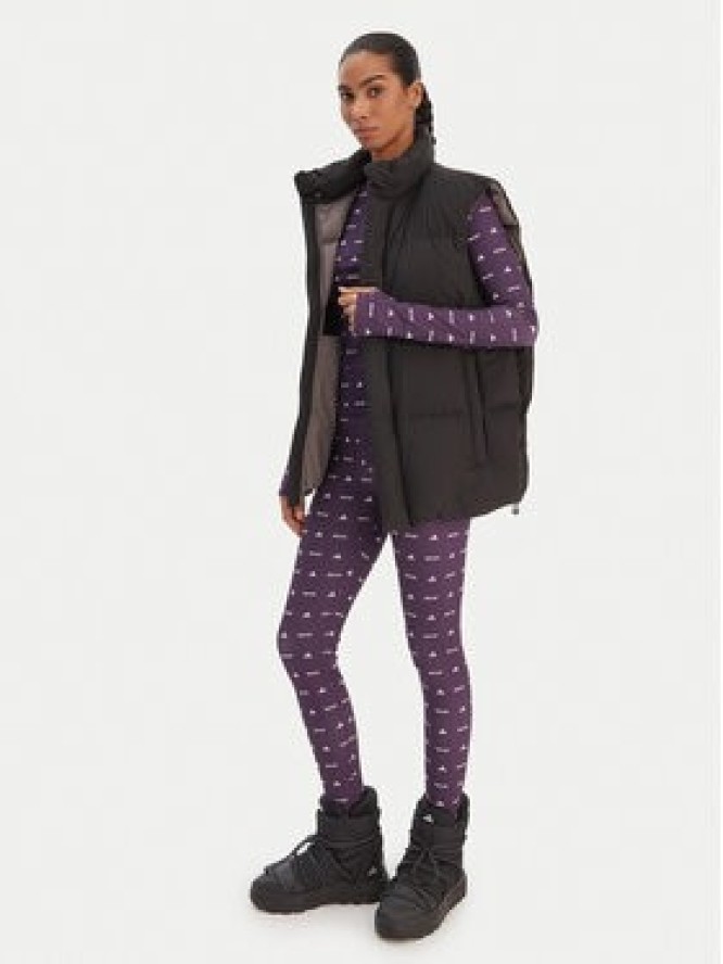 adidas Bluzka Moon Boot JM1104 Fioletowy Slim Fit