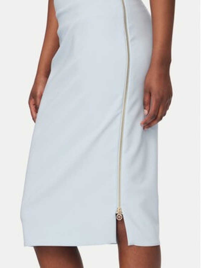 Rinascimento Spódnica ołówkowa CFC0127985003 Błękitny Slim Fit