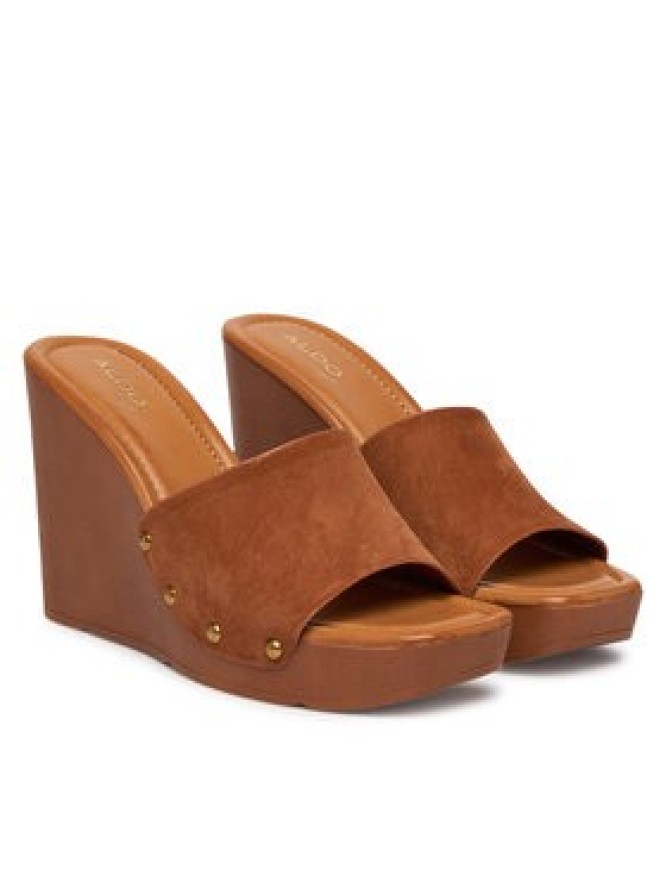 Aldo Klapki Grounded 14298773 Brązowy