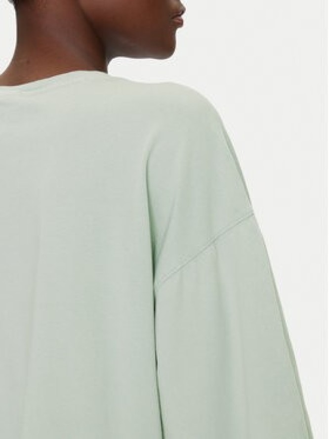 Champion T-Shirt Icons Washed Look 118023 Zielony Loose Fit