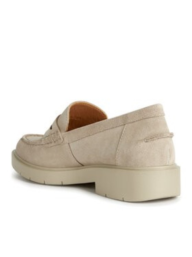 Geox Loafersy D Spherica Ec1 B D65DKB 00022 C5004 Beżowy